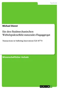 Ein den fluidmechanischen Wirbelspuleneffekt nutzendes Flugaggregat_cover