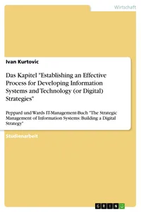 Das Kapitel "Establishing an Effective Process for Developing Information Systems and Technology Strategies"_cover