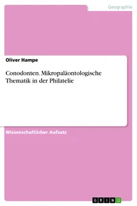 Conodonten. Mikropaläontologische Thematik in der Philatelie_cover
