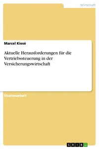 Aktuelle Herausforderungen für die Vertriebssteuerung in der Versicherungswirtschaft_cover
