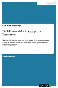 Die Taliban und der Krieg gegen den Terrorismus_cover