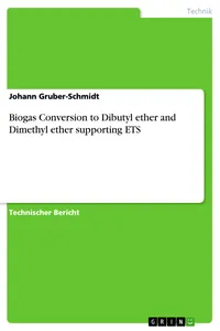 Biogas Conversion to Dibutyl ether and Dimethyl ether supporting ETS_cover