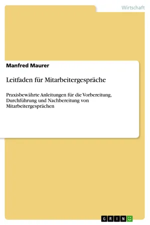 Leitfaden für Mitarbeitergespräche