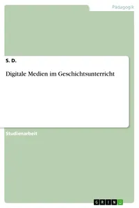 Digitale Medien im Geschichtsunterricht_cover