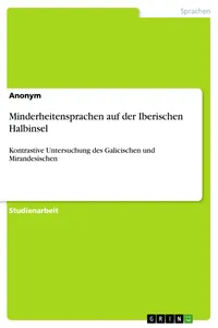 Minderheitensprachen auf der Iberischen Halbinsel_cover