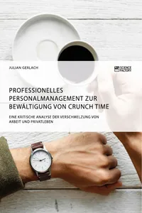 Professionelles Personalmanagement zur Bewältigung von Crunch Time. Eine kritische Analyse der Verschmelzung von Arbeit und Privatleben_cover
