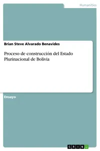 Proceso de construcción del Estado Plurinacional de Bolivia_cover