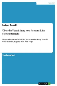Über die Vermittlung von Popmusik im Schulunterricht_cover