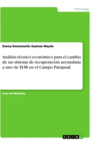 Análisis técnico económico para el cambio de un sistema de recuperación secundaria a uno de EOR en el Campo Patujusal