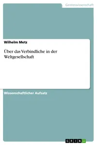 Über das Verbindliche in der Weltgesellschaft_cover