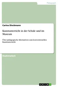 Kunstunterricht in der Schule und im Museum_cover