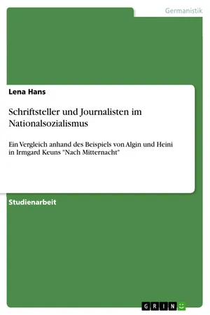 Schriftsteller und Journalisten im Nationalsozialismus