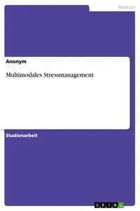 Multimodales Stressmanagement_cover