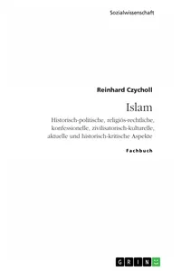 Islam. Historisch-politische, religiös-rechtliche, konfessionelle, zivilisatorisch-kulturelle, aktuelle und historisch-kritische Aspekte_cover