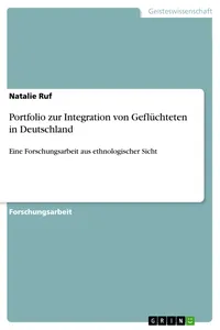 Portfolio zur Integration von Geflüchteten in Deutschland_cover