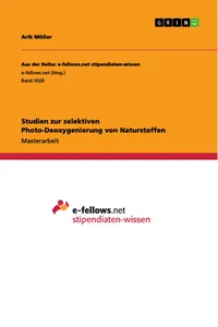 Studien zur selektiven Photo-Deoxygenierung von Naturstoffen_cover