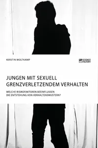Jungen mit sexuell grenzverletzendem Verhalten. Welche Risikofaktoren beeinflussen die Entstehung von Verhaltensmustern?_cover