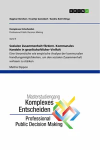 Sozialen Zusammenhalt fördern. Kommunales Handeln in gesellschaftlicher Vielfalt