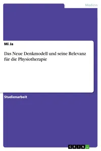 Das Neue Denkmodell und seine Relevanz für die Physiotherapie_cover
