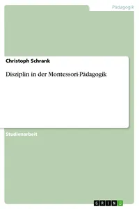 Disziplin in der Montessori-Pädagogik_cover