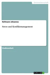 Stress und Konfliktmanagement_cover
