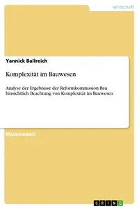 Komplexität im Bauwesen_cover