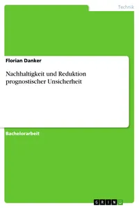 Nachhaltigkeit und Reduktion prognostischer Unsicherheit_cover