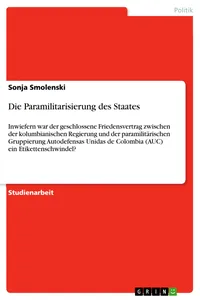 Die Paramilitarisierung des Staates_cover