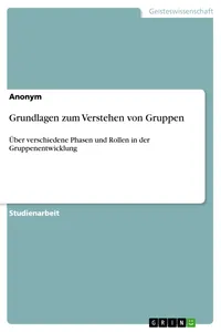 Grundlagen zum Verstehen von Gruppen_cover