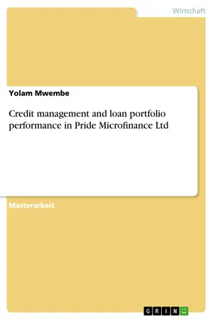 Credit management and loan portfolio performance in Pride Microfinance Ltd