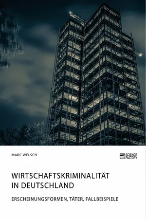 Wirtschaftskriminalität in Deutschland. Erscheinungsformen, Täter, Fallbeispiele