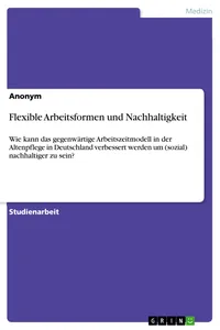 Flexible Arbeitsformen und Nachhaltigkeit_cover