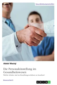 Die Personaleinstellung im Gesundheitswesen_cover