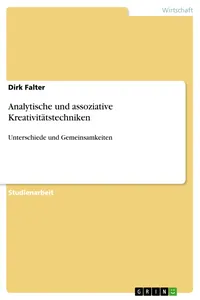 Analytische und assoziative Kreativitätstechniken_cover