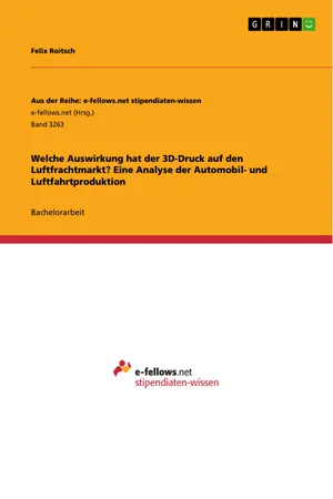 Welche Auswirkung hat der 3D-Druck auf den Luftfrachtmarkt? Eine Analyse der Automobil- und Luftfahrtproduktion