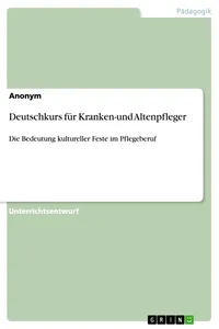 Deutschkurs für Kranken-und Altenpfleger_cover