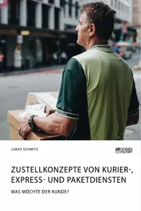 Zustellkonzepte von Kurier-, Express- und Paketdiensten_cover