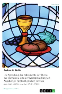 Die Spendung der Sakramente der Busse, der Eucharistie und der Krankensalbung an Angehörige nichtkatholischer Kirchen_cover