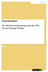 Die Meeresverschmutzung und das "The Ocean Cleanup"-Projekt_cover