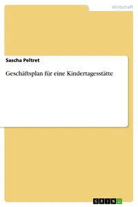 Geschäftsplan für eine Kindertagesstätte_cover