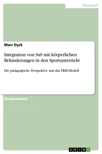 Integration von SuS mit körperlichen Behinderungen in den Sportunterricht_cover