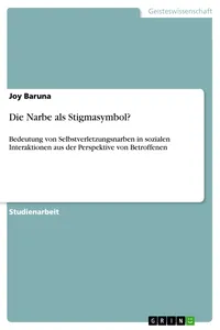 Die Narbe als Stigmasymbol?_cover