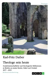 Theologe sein heute_cover