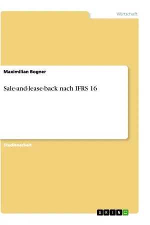 Sale-and-lease-back nach IFRS 16