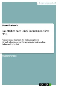 Das Streben nach Glück in einer monetären Welt_cover