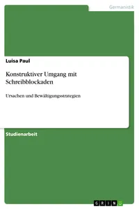 Konstruktiver Umgang mit Schreibblockaden_cover