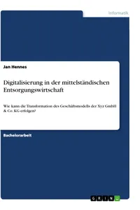 Digitalisierung in der mittelständischen Entsorgungswirtschaft_cover