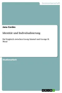 Identität und Individualisierung_cover