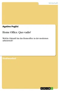 Home Office. Quo vadis?_cover