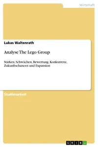 Analyse The Lego Group_cover